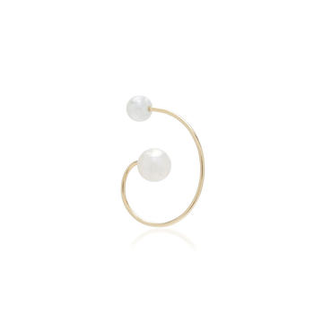 Babylon 14K Gold And Pearl Small Earring