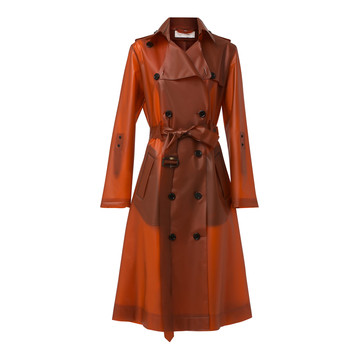 Techno PVC Trench Coat