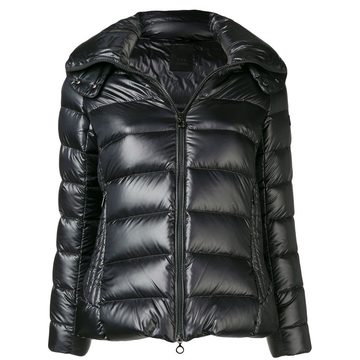 zipped padded jacket