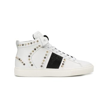 stud high-top sneakers