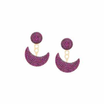 half moon earrings