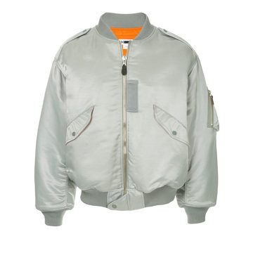 puffer bomber jacket