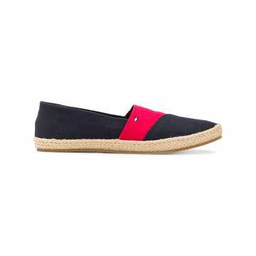 contrasting panels espadrilles