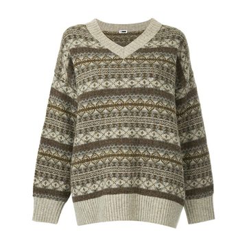 fairisle knit sweater