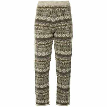 fairisle knitted trousers