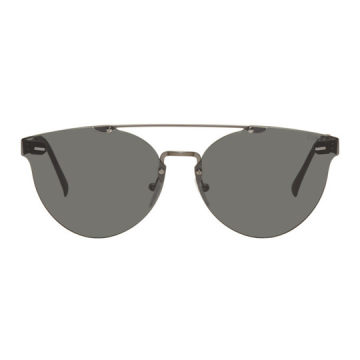 Black & Gunmetal Tuttolente Giuagaro Sunglasses