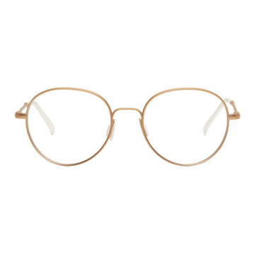 Gold 'Numero 16' Glasses