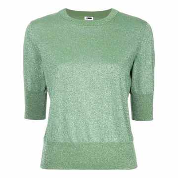 three-quarter sleeves knitted blouse