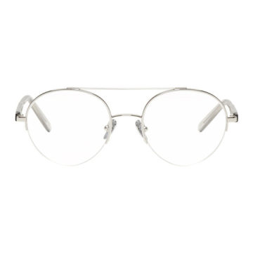 Silver 'Numero 24' Glasses