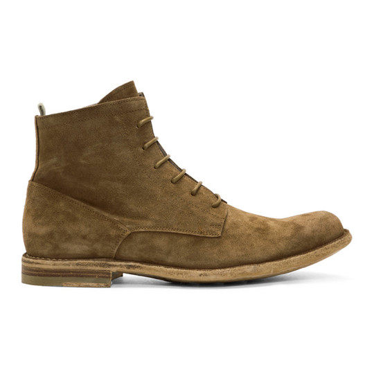 Tan Suede Ideal 19 Boots展示图