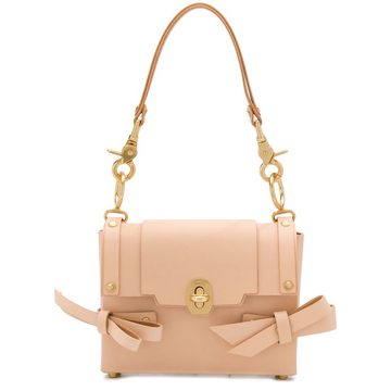 bow-embellished shoulder bag