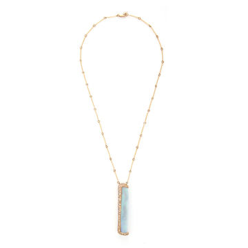 One-Of-A-Kind Crystal Opal Pendant Necklace