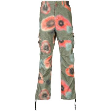 floral print trousers