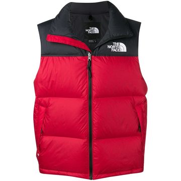 colour block padded gilet