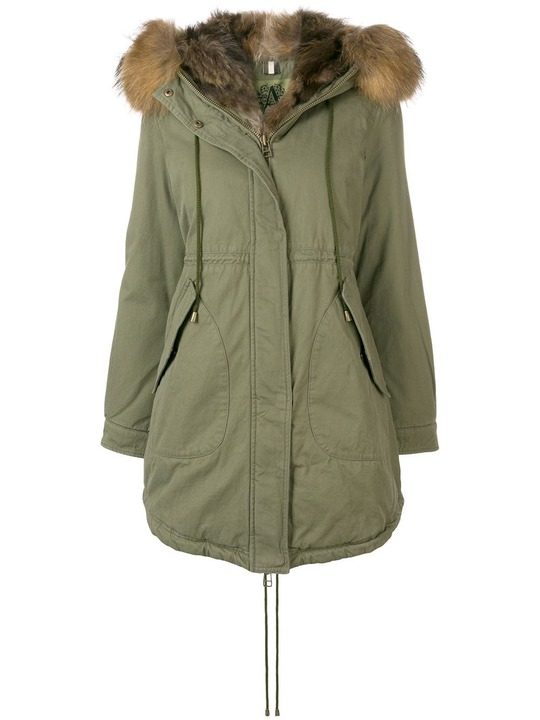 hooded parka coat展示图