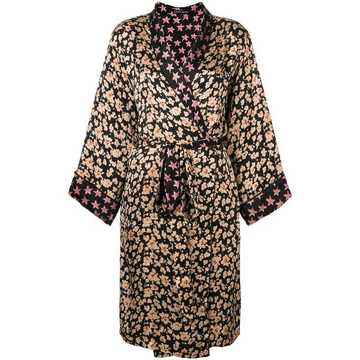 floral print robe