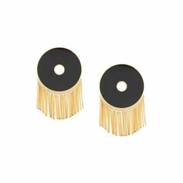 maxi round earrings