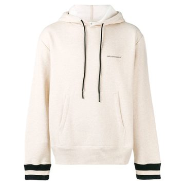 knitted hoodie