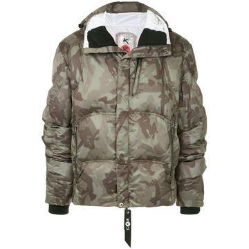 camouflage padded jacket