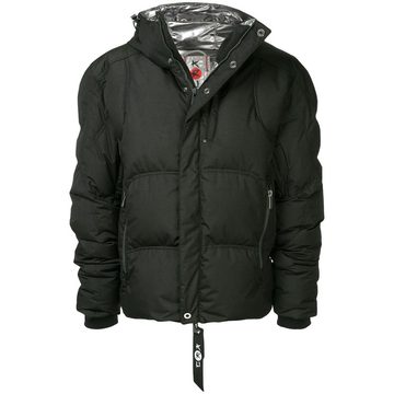 hooded padded jacket