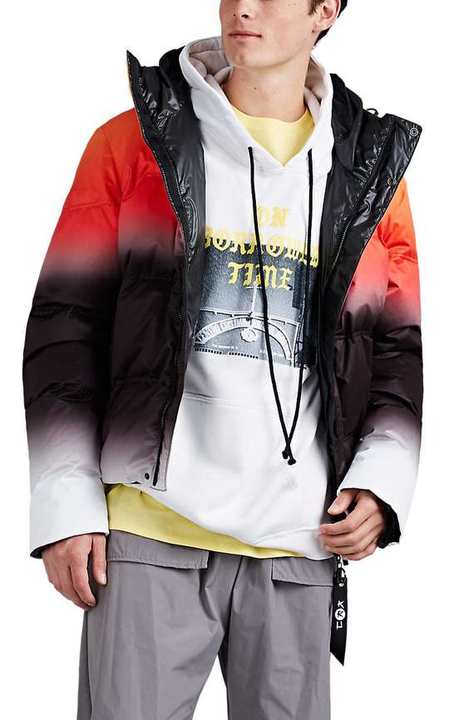 Stratos Reversible Dégradé Down Puffer Coat展示图