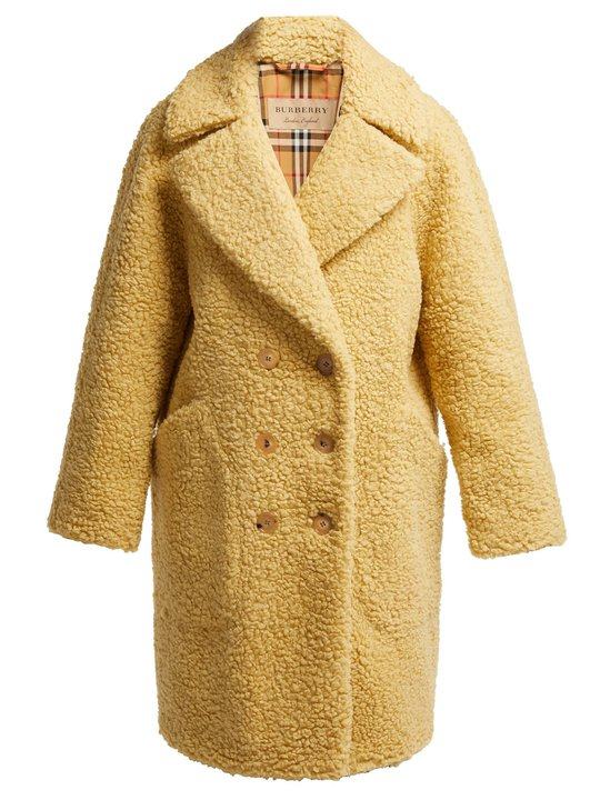 Willingstone wool-blend teddy coat展示图