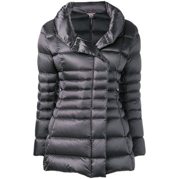 fitted puffer jacket