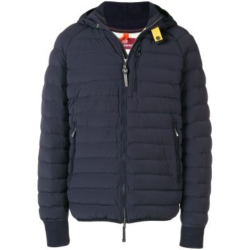 fitted puffer jacket