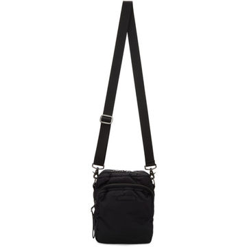 Black Valve Crossbody Bag