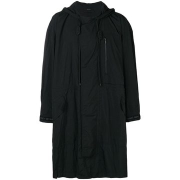 loose-fitted raincoat