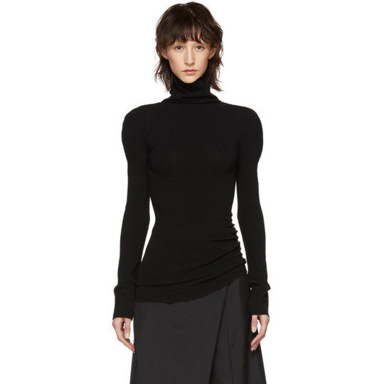 Black Baguette Turtleneck展示图