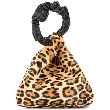 leopard print clutch bag