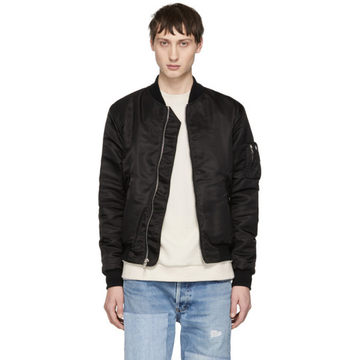 Black Bogota II Bomber Jacket