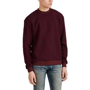 Rib-Knit Cotton-Blend Sweatshirt