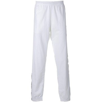 logo side stripe track trousers