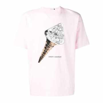 冰淇淋印花T恤