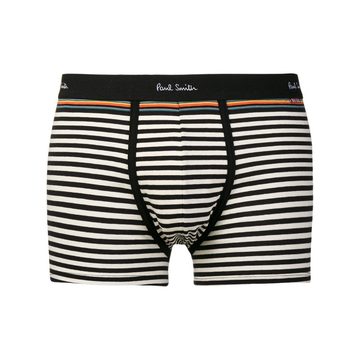 striped logo boxers