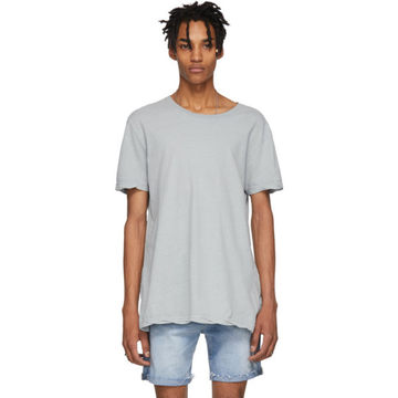 Grey Seeing Lines T-Shirt