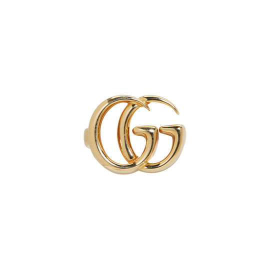 Gold Single GG Clip-On Earring展示图