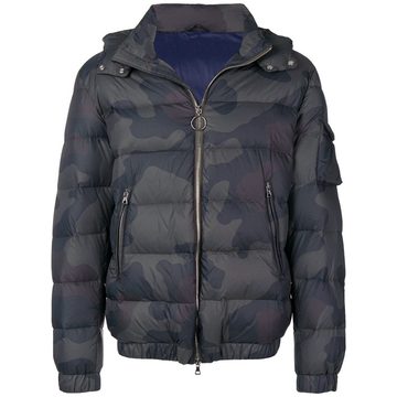 camouflage puffer jacket