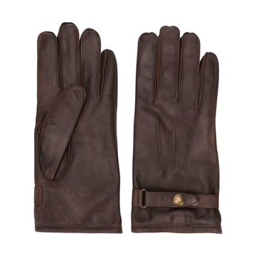 buckle strap gloves