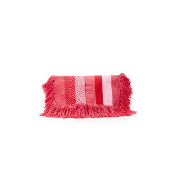 Maui Striped Alpaca Clutch