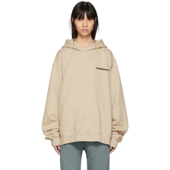 Beige 'Calabasas' French Terry Hoodie展示图
