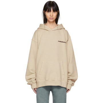 Beige 'Calabasas' French Terry Hoodie