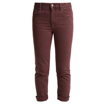 Fliff mid-rise slim-fit cropped jeans