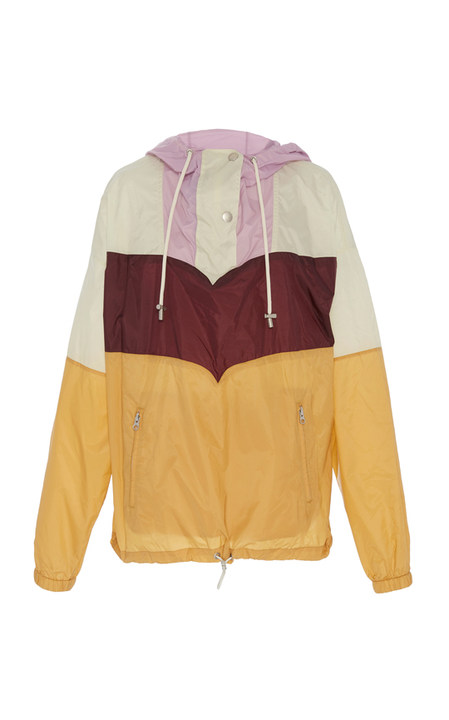 Cyriel Color-Block Shell Raincoat展示图