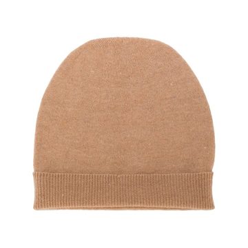 knitted beanie hat