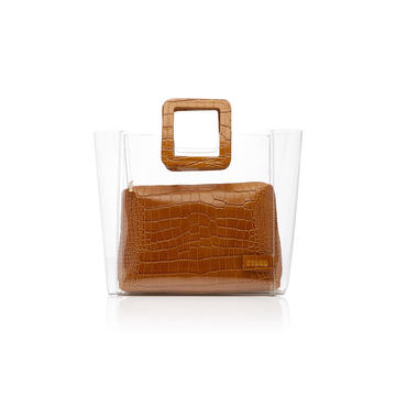 Shirley Croc-Effect Leather Bag