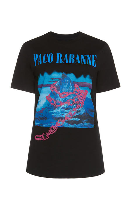 Short Sleeved 'Paco Rabanne' T-Shirt展示图