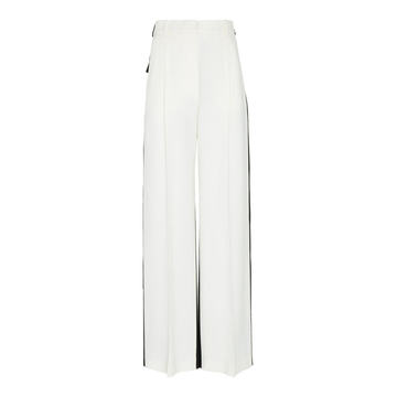 Peter Contrast Wide-Leg Trousers